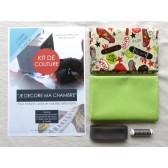 Kit de couture - Je décore ma chambre - Facile avec tutoriel pour apprendre à coudre