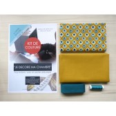 Kit de couture - Je décore ma chambre - Facile avec tutoriel pour apprendre à coudre