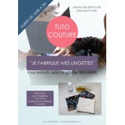 Tutoriel de couture - Lingettes lavables zéro déchet