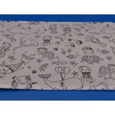 Planche à coloriage : Mer. Crayon Verso
