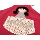 Tablier fille : Poupette fuchsia. Utilisation simple