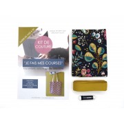 Kit de couture - Je fais mes courses - Tote bag- Ancolie