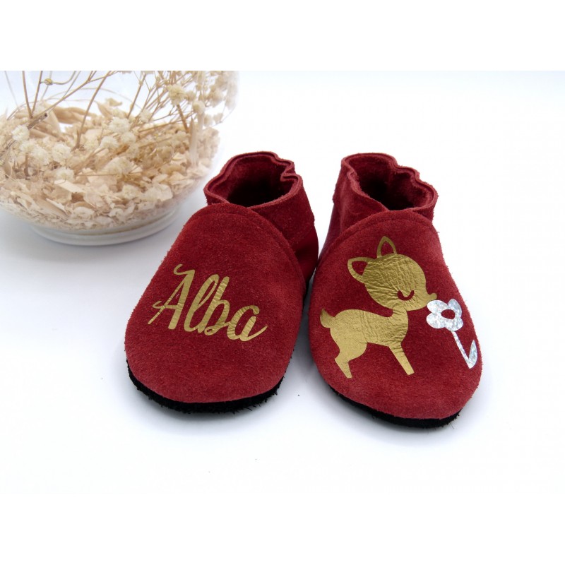 Chaussons bébé antidérapants