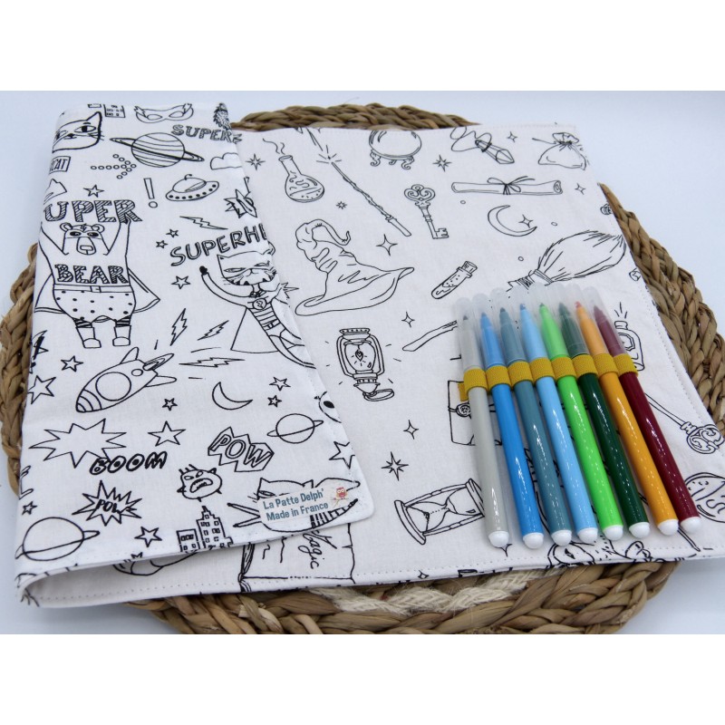Planche à coloriage : Harry Potter - Super héro. Lavable Zéro déchet Planche à coloriage : Harry Potter - Super héro. Lavable Zéro déchet