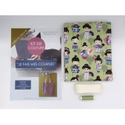 Kit de couture - Je fais mes courses - Tote bag- Japonnaise