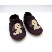 Chaussons en cuir souples à personnaliser bébé, enfant - Petit faon