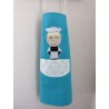 Tablier enfant : Ptit chef turquoise. Utilisation simple