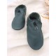 Chaussons unis en cuir, mocassins, chaussons adulte, confortable, vert anglais