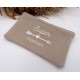 Trousse, pochette en double gaze de coton : personnalisée, fête des mères