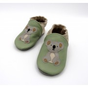 Chaussons en cuir souple - Mon koala