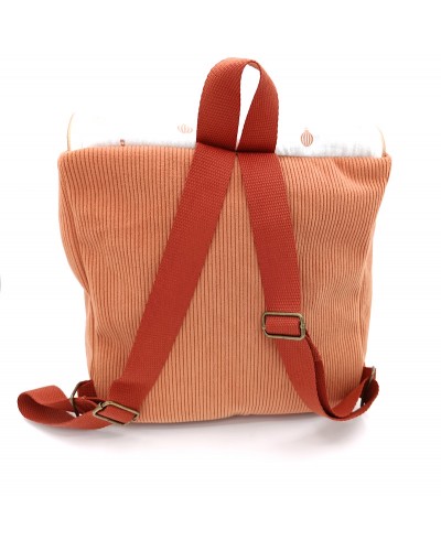 Sac à dos personnalisé - Montgolfière. Sangles réglables.